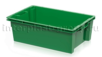 Ящик универсальный для овощей, фруктов и хлеба сплошной зеленый в Озерске Ящик универсальный для овощей, фруктов и хлеба сплошной зеленый в Озерске