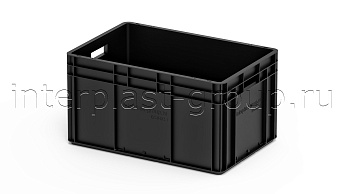 Евроконтейнер открытые ручки/сплошное дно в Озерске