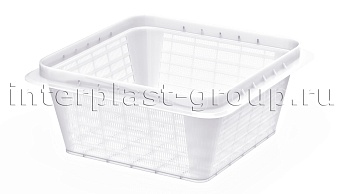 Контейнер сетчатый для куботейнера для меда и икры белый в Озерске Контейнер сетчатый для куботейнера для меда и икры белый в Озерске