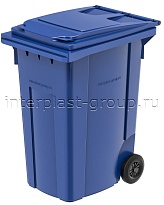 Мусорный контейнер 360 л синий 360 синий в Озерске