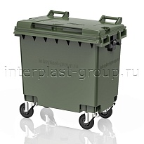 Мусорный контейнер 770 л зеленый 770 зеленый в Озерске Мусорный контейнер 770 л зеленый 770 зеленый в Озерске