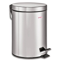 Ведро-контейнер для мусора (урна) с педалью LAIMA Classic, 5 л, зеркальное, нержавеющая сталь, со съемным внутренним ведром в Озерске Ведро-контейнер для мусора (урна) с педалью LAIMA Classic, 5 л, зеркальное, нержавеющая сталь, со съемным внутренним ведром в Озерске
