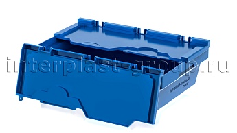 Вкладываемый контейнер KV 6417 с распашной крышкой в Озерске Вкладываемый контейнер KV 6417 с распашной крышкой в Озерске