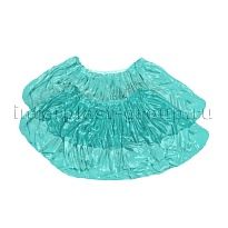 Бахилы бирюзовые 2000 шт (1000 пар), 16 мкм, однослойные, с одной резинкой, Эконом в Озерске Бахилы бирюзовые 2000 шт (1000 пар), 16 мкм, однослойные, с одной резинкой, Эконом в Озерске