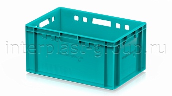 Ящик для мяса и колбасных изделий Е-3 бирюзовый в Озерске