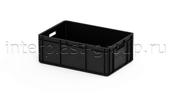 Евроконтейнер открытые ручки/сплошное дно в Озерске Евроконтейнер открытые ручки/сплошное дно в Озерске