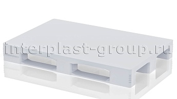 Поддон пластиковый гигиенический V1 (без бортика) белый в Озерске
