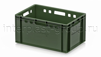 Ящик для мяса и колбасных изделий Е-3 зеленый в Озерске