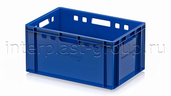 Ящик для мяса и колбасных изделий Е-3 синий в Озерске