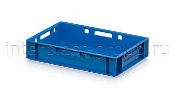 Ящик для мяса и колбасных изделий Е-1 голубой в Озерске