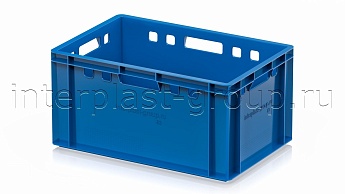 Ящик для мяса и колбасных изделий Е-3 голубой в Озерске