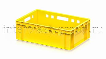 Ящик для мяса и колбасных изделий Е-2 желтый в Озерске