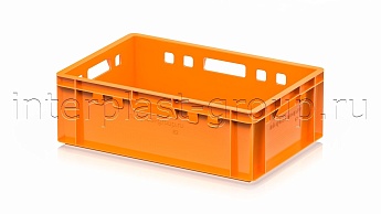 Ящик для мяса и колбасных изделий Е-2 оранжевый в Озерске