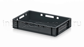 Ящик для мяса и колбасных изделий Е-1 темно-серый в Озерске