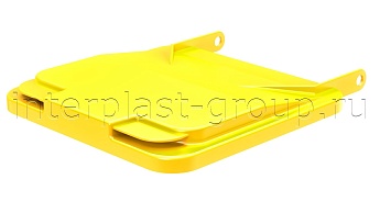 Комплект крышки для контейнера 120 л. желтая  желтый в Озерске