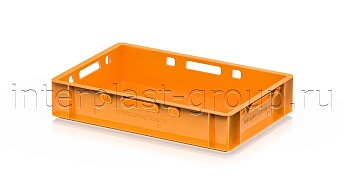 Ящик для мяса и колбасных изделий Е-1 оранжевый в Озерске