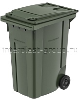 Мусорный контейнер 360 л зеленый 360 зеленый в Озерске