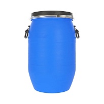 Бочка пластиковая 65 л с хомутом в Озерске Бочка пластиковая 65 л с хомутом в Озерске